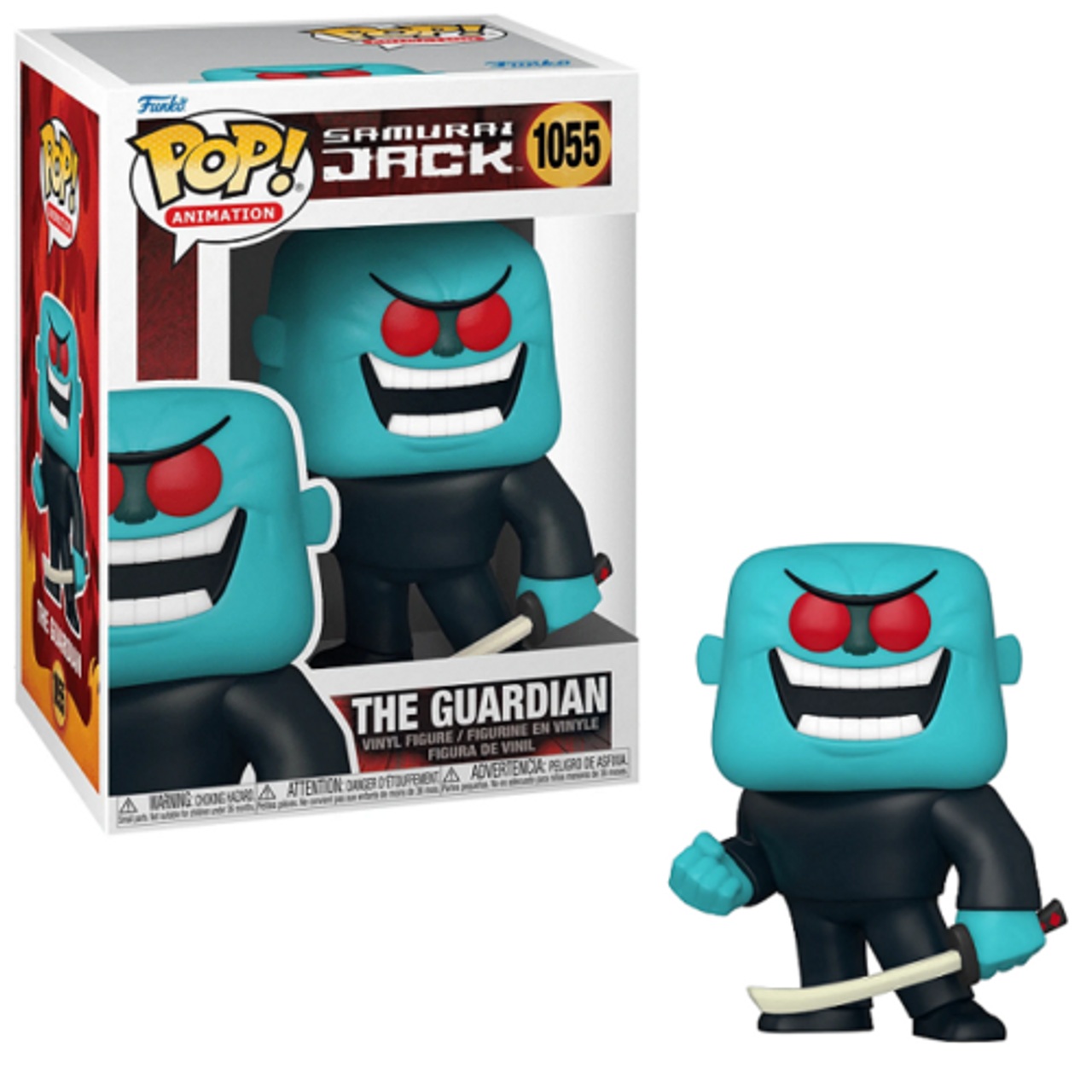 SAMURAI JACK THE GUARDIAN FUNKO POP